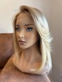 Peruka z włosów naturalnych blond - newhairstories.pl