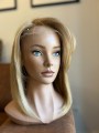 Peruka z włosów naturalnych blond - newhairstories.pl