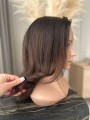 Peruka naturalna ciemny brąz - newhairstories.pl