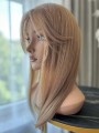 Peruka z włosów dziewiczych blond - newhairstories.pl