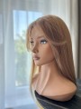 Peruka z włosów dziewiczych blond - newhairstories.pl