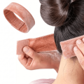 Opaska pod perukę z miękkiego weluru z przeszyciami - Newhairstories.pl